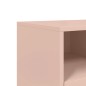 vidaXL TV-Schrank Rosa 100,5x39x43,5 cm Kaltgewalzter Stahl vidaXL TV-Schrank Rosa 100,5x39x43,5 cm Kaltgewalzter Stahl