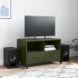 vidaXL TV-Schrank Olivgrün 68x39x43,5 cm Kaltgewalzter Stahl vidaXL TV-Schrank Olivgrün 68x39x43,5 cm Kaltgewalzter Stahl