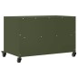 vidaXL TV-Schrank Olivgrün 68x39x43,5 cm Kaltgewalzter Stahl vidaXL TV-Schrank Olivgrün 68x39x43,5 cm Kaltgewalzter Stahl