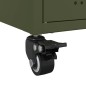 vidaXL TV-Schrank Olivgrün 68x39x43,5 cm Kaltgewalzter Stahl vidaXL TV-Schrank Olivgrün 68x39x43,5 cm Kaltgewalzter Stahl