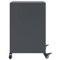 vidaXL Nachttische 2 Stk. Anthrazit 36x39x59 cm Stahl vidaXL Nachttische 2 Stk. Anthrazit 36x39x59 cm Stahl
