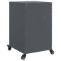 vidaXL Nachttische 2 Stk. Anthrazit 36x39x59 cm Stahl vidaXL Nachttische 2 Stk. Anthrazit 36x39x59 cm Stahl