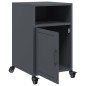 vidaXL Nachttische 2 Stk. Anthrazit 36x39x59 cm Stahl vidaXL Nachttische 2 Stk. Anthrazit 36x39x59 cm Stahl