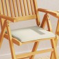 vidaXL Garten-Sitzkissen 6 Stk. Creme 45x45x2 cm Quadratisch vidaXL Garten-Sitzkissen 6 Stk. Creme 45x45x2 cm Quadratisch