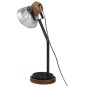 vidaXL Schreibtischlampe 25 W Vintage-Silber 18x18x60 cm E27 vidaXL Schreibtischlampe 25 W Vintage-Silber 18x18x60 cm E27