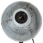 vidaXL Schreibtischlampe 25 W Vintage-Silber 18x18x60 cm E27 vidaXL Schreibtischlampe 25 W Vintage-Silber 18x18x60 cm E27