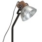 vidaXL Schreibtischlampe 25 W Vintage-Silber 18x18x60 cm E27 vidaXL Schreibtischlampe 25 W Vintage-Silber 18x18x60 cm E27