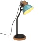 vidaXL Schreibtischlampe 25 W Blau 18x18x60 cm E27 vidaXL Schreibtischlampe 25 W Blau 18x18x60 cm E27