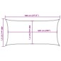 vidaXL Sonnensegel 160 g/m² Rechteckig Sandfarben 4x7 m HDPE vidaXL Sonnensegel 160 g/m² Rechteckig Sandfarben 4x7 m HDPE