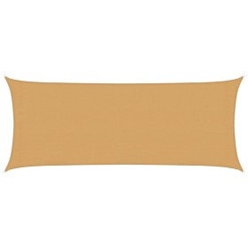 vidaXL Sonnensegel 160 g/m² Rechteckig Sandfarben 2x4,5 m HDPE