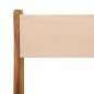 vidaXL 3-tlg. Bistro-Set Beige Stoff und Massivholz vidaXL 3-tlg. Bistro-Set Beige Stoff und Massivholz