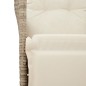 vidaXL 3-tlg. Bistro-Set mit Kissen Beige Poly Rattan vidaXL 3-tlg. Bistro-Set mit Kissen Beige Poly Rattan
