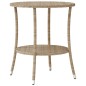 vidaXL 3-tlg. Bistro-Set mit Kissen Beige Poly Rattan vidaXL 3-tlg. Bistro-Set mit Kissen Beige Poly Rattan