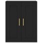 Highboard Schwarz 69,5x34x180 cm Holzwerkstoff Highboard Schwarz 69,5x34x180 cm Holzwerkstoff