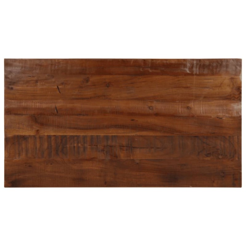 vidaXL Tischplatte 110x60x3,8 cm Rechteckig Altholz Massiv vidaXL Tischplatte 110x60x3,8 cm Rechteckig Altholz Massiv