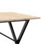 vidaXL Esstisch X-Gestell 160x80x75 cm Massivholz Kiefer und Gusseisen vidaXL Esstisch X-Gestell 160x80x75 cm Massivholz Kiefer und Gusseisen