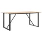 vidaXL Esstisch O-Gestell 180x90x75 cm Massivholz Kiefer und Gusseisen vidaXL Esstisch O-Gestell 180x90x75 cm Massivholz Kiefer und Gusseisen