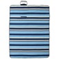 vidaXL Picknickdecke Faltbar Blau und Weiß Gestreift 200x150 cm Samt vidaXL Picknickdecke Faltbar Blau und Weiß Gestreift 200x150 cm Samt