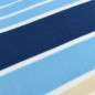 vidaXL Picknickdecke Faltbar Blau und Weiß Gestreift 200x150 cm Samt vidaXL Picknickdecke Faltbar Blau und Weiß Gestreift 200x150 cm Samt