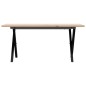 vidaXL Couchtisch X-Gestell 90x40x45cm Massivholz Kiefer und Gusseisen vidaXL Couchtisch X-Gestell 90x40x45cm Massivholz Kiefer und Gusseisen