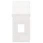 vidaXL Dach für Kinderbett Weiß 60x89x134,5 cm Massivholz Kiefer vidaXL Dach für Kinderbett Weiß 60x89x134,5 cm Massivholz Kiefer