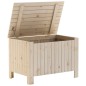 vidaXL Truhe mit Deckel RANA 80x49x54 cm Massivholz Kiefer vidaXL Truhe mit Deckel RANA 80x49x54 cm Massivholz Kiefer