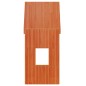 vidaXL Dach für Kinderbett Wachsbraun 60x99x139,5 cm Massivholz Kiefer vidaXL Dach für Kinderbett Wachsbraun 60x99x139,5 cm Massivholz Kiefer
