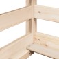vidaXL Kinderbett mit Dach 75x190 cm Massivholz Kiefer vidaXL Kinderbett mit Dach 75x190 cm Massivholz Kiefer