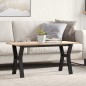 vidaXL Couchtisch Y-Gestell 90x40x45cm Massivholz Kiefer und Gusseisen vidaXL Couchtisch Y-Gestell 90x40x45cm Massivholz Kiefer und Gusseisen
