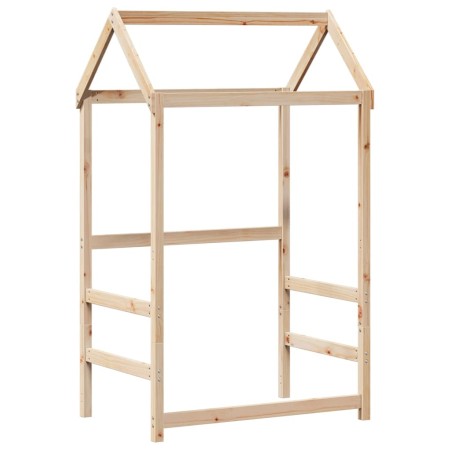 vidaXL Dach für Kinderbett 108x70x176,5 cm Massivholz Kiefer