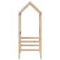 vidaXL Dach für Kinderbett 108x70x176,5 cm Massivholz Kiefer vidaXL Dach für Kinderbett 108x70x176,5 cm Massivholz Kiefer