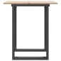 vidaXL Esstisch O-Gestell 70x70x75 cm Massivholz Kiefer und Gusseisen vidaXL Esstisch O-Gestell 70x70x75 cm Massivholz Kiefer und Gusseisen