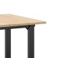 vidaXL Esstisch O-Gestell 70x70x75 cm Massivholz Kiefer und Gusseisen vidaXL Esstisch O-Gestell 70x70x75 cm Massivholz Kiefer und Gusseisen