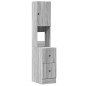 vidaXL Küchenschrank Grau Sonoma 35x50x180 cm Holzwerkstoff vidaXL Küchenschrank Grau Sonoma 35x50x180 cm Holzwerkstoff