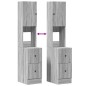 vidaXL Küchenschrank Grau Sonoma 35x50x180 cm Holzwerkstoff vidaXL Küchenschrank Grau Sonoma 35x50x180 cm Holzwerkstoff