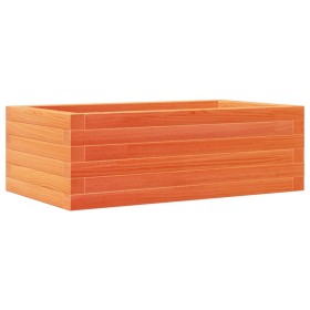 vidaXL Pflanzkübel Wachsbraun 70x40x23 cm Massivholz Kiefer