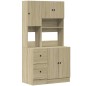vidaXL Küchenschrank Sonoma-Eiche 95x50x180 cm Holzwerkstoff vidaXL Küchenschrank Sonoma-Eiche 95x50x180 cm Holzwerkstoff