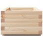 vidaXL Pflanzkübel 90x40x26,5 cm Massivholz Kiefer vidaXL Pflanzkübel 90x40x26,5 cm Massivholz Kiefer