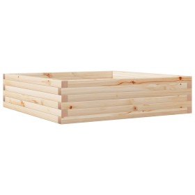 vidaXL Pflanzkübel 90x90x23 cm Massivholz Kiefer