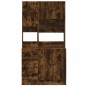 vidaXL Küchenschrank Räuchereiche 95x50x180 cm Holzwerkstoff vidaXL Küchenschrank Räuchereiche 95x50x180 cm Holzwerkstoff