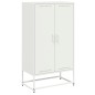 vidaXL Highboard Rosa 68,5x38,5x123,5 cm Stahl vidaXL Highboard Rosa 68,5x38,5x123,5 cm Stahl