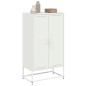 vidaXL Highboard Rosa 68,5x38,5x123,5 cm Stahl vidaXL Highboard Rosa 68,5x38,5x123,5 cm Stahl