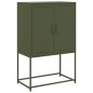 vidaXL TV-Schrank Olivgrün 68x39x60,5 cm Stahl vidaXL TV-Schrank Olivgrün 68x39x60,5 cm Stahl
