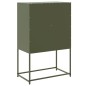 vidaXL TV-Schrank Olivgrün 68x39x60,5 cm Stahl vidaXL TV-Schrank Olivgrün 68x39x60,5 cm Stahl