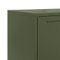 vidaXL TV-Schrank Olivgrün 68x39x60,5 cm Stahl vidaXL TV-Schrank Olivgrün 68x39x60,5 cm Stahl