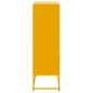 vidaXL Highboard Senfgelb 68,5x38,5x123,5 cm Stahl vidaXL Highboard Senfgelb 68,5x38,5x123,5 cm Stahl