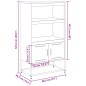 vidaXL Highboard Senfgelb 68,5x38,5x123,5 cm Stahl vidaXL Highboard Senfgelb 68,5x38,5x123,5 cm Stahl
