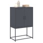 vidaXL Highboard Anthrazit 68,5x38,5x107 cm Stahl vidaXL Highboard Anthrazit 68,5x38,5x107 cm Stahl
