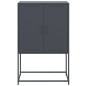 vidaXL Highboard Anthrazit 68,5x38,5x107 cm Stahl vidaXL Highboard Anthrazit 68,5x38,5x107 cm Stahl