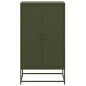 vidaXL Highboard Weiß 68,5x38,5x123,5 cm Stahl vidaXL Highboard Weiß 68,5x38,5x123,5 cm Stahl